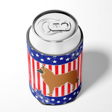 Load image into Gallery viewer, USA Patriotic Belgian Shepherd Can or Bottle Hugger BB3361CC