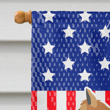 Load image into Gallery viewer, USA Patriotic Belgian Shepherd Flag Canvas House Size BB3361CHF