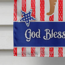 Load image into Gallery viewer, USA Patriotic Belgian Shepherd Flag Canvas House Size BB3361CHF