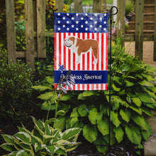 Load image into Gallery viewer, USA Patriotic English Bulldog Garden Flag - Outdoor Decorative Yard Flag BB3362GF