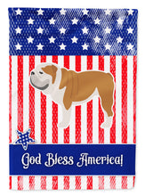 Load image into Gallery viewer, USA Patriotic English Bulldog Garden Flag - Outdoor Decorative Yard Flag BB3362GF