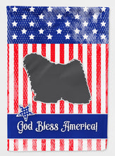 Load image into Gallery viewer, USA Patriotic Puli Flag Canvas House Size BB3363CHF