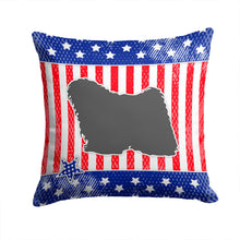 Load image into Gallery viewer, USA Patriotic Puli Throw Pillow - 14x14 Decorative Pillow – Art for Your Home &amp; Patio BB3363PW1414