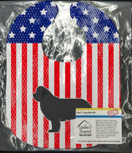 Load image into Gallery viewer, USA Patriotic Newfoundland Baby Bib BB3364BIB