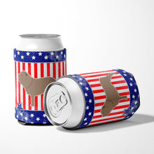 Load image into Gallery viewer, USA Patriotic Neapolitan Mastiff Can or Bottle Hugger BB3365CC
