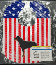 Load image into Gallery viewer, USA Patriotic Rottweiler Baby Bib BB3366BIB