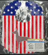 Load image into Gallery viewer, USA Patriotic Dogo Argentino Baby Bib BB3367BIB