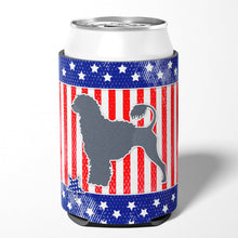 Load image into Gallery viewer, USA Patriotic Portuguese Water Dog Can or Bottle Hugger BB3368CC