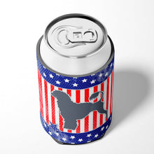 Load image into Gallery viewer, USA Patriotic Portuguese Water Dog Can or Bottle Hugger BB3368CC