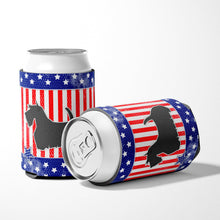 Load image into Gallery viewer, USA Patriotic Scottish Terrier Can or Bottle Hugger BB3369CC