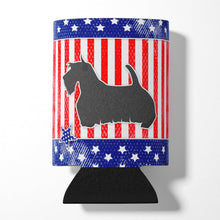 Load image into Gallery viewer, USA Patriotic Scottish Terrier Can or Bottle Hugger BB3369CC