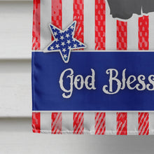 Load image into Gallery viewer, USA Patriotic Scottish Terrier Flag Canvas House Size BB3369CHF