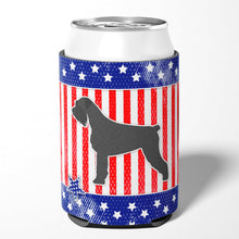 Load image into Gallery viewer, USA Patriotic Giant Schnauzer Can or Bottle Hugger BB3373CC