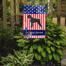 Load image into Gallery viewer, USA Patriotic Giant Schnauzer Garden Flag - Outdoor Decorative Yard Flag BB3373GF
