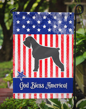Load image into Gallery viewer, USA Patriotic Giant Schnauzer Garden Flag - Outdoor Decorative Yard Flag BB3373GF