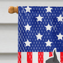 Load image into Gallery viewer, USA Patriotic Great Dane Flag Canvas House Size BB3375CHF