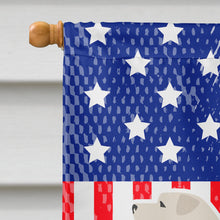 Load image into Gallery viewer, USA Patriotic Anatolian Shepherd Flag Canvas House Size BB3377CHF