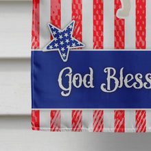 Load image into Gallery viewer, USA Patriotic Bull Terrier Flag Canvas House Size BB3378CHF