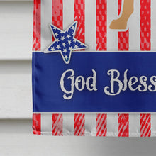 Load image into Gallery viewer, USA Patriotic Fila Brasileiro Flag Canvas House Size BB3379CHF