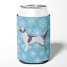 Load image into Gallery viewer, Winter Snowflake English Setter Can or Bottle Hugger BB3481CC