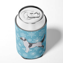 Load image into Gallery viewer, Winter Snowflake English Setter Can or Bottle Hugger BB3481CC