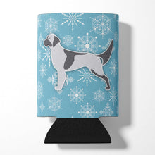 Load image into Gallery viewer, Winter Snowflake English Setter Can or Bottle Hugger BB3481CC