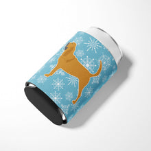 Load image into Gallery viewer, Winter Snowflake Bloodhound Can or Bottle Hugger BB3484CC