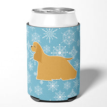 Load image into Gallery viewer, Winter Snowflake Cocker Spaniel Can or Bottle Hugger BB3486CC