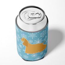 Load image into Gallery viewer, Winter Snowflake Cocker Spaniel Can or Bottle Hugger BB3486CC