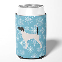 Load image into Gallery viewer, Winter Snowflake English Pointer Can or Bottle Hugger BB3495CC