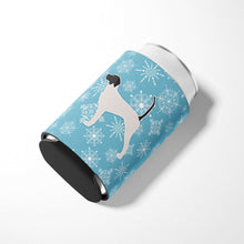 Load image into Gallery viewer, Winter Snowflake English Pointer Can or Bottle Hugger BB3495CC