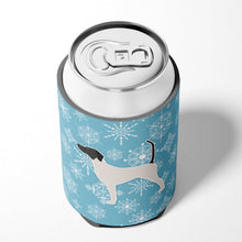 Load image into Gallery viewer, Winter Snowflake English Pointer Can or Bottle Hugger BB3495CC