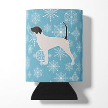Load image into Gallery viewer, Winter Snowflake English Pointer Can or Bottle Hugger BB3495CC