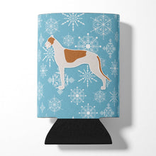 Load image into Gallery viewer, Winter Snowflake Greyhound Can or Bottle Hugger BB3505CC