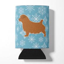 Load image into Gallery viewer, Winter Snowflake Norfolk Terrier Can or Bottle Hugger BB3509CC