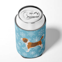 Load image into Gallery viewer, Winter Snowflake Beagle Can or Bottle Hugger BB3510CC