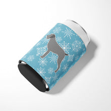 Load image into Gallery viewer, Winter Snowflake German Wirehaired Pointer Can or Bottle Hugger BB3511CC