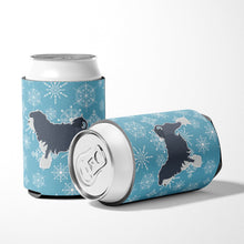 Load image into Gallery viewer, Winter Snowflake Lowchen Can or Bottle Hugger BB3535CC