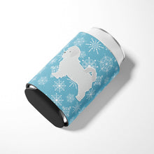 Load image into Gallery viewer, Winter Snowflake Maltese Can or Bottle Hugger BB3536CC