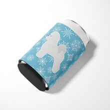 Load image into Gallery viewer, Winter Snowflake Bichon Frise Can or Bottle Hugger BB3545CC