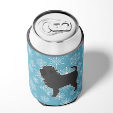Load image into Gallery viewer, Winter Snowflake Affenpinscher Can or Bottle Hugger BB3548CC