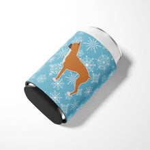 Load image into Gallery viewer, Winter Snowflake Boxer Can or Bottle Hugger BB3553CC