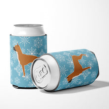 Load image into Gallery viewer, Winter Snowflake Boxer Can or Bottle Hugger BB3553CC