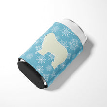 Load image into Gallery viewer, Winter Snowflake Komondor Can or Bottle Hugger BB3555CC