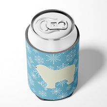 Load image into Gallery viewer, Winter Snowflake Komondor Can or Bottle Hugger BB3555CC