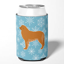 Load image into Gallery viewer, Winter Snowflake Leonberger Can or Bottle Hugger BB3558CC