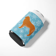 Load image into Gallery viewer, Winter Snowflake Leonberger Can or Bottle Hugger BB3558CC
