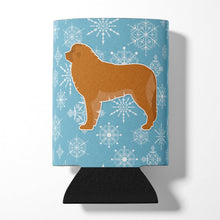 Load image into Gallery viewer, Winter Snowflake Leonberger Can or Bottle Hugger BB3558CC