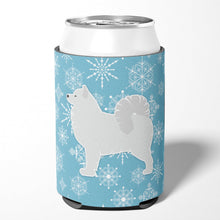 Load image into Gallery viewer, Winter Snowflake Samoyed Can or Bottle Hugger BB3559CC