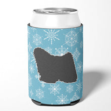 Load image into Gallery viewer, Winter Snowflake Puli Can or Bottle Hugger BB3563CC